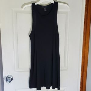 Classic black tank dress